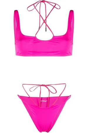 OFF-WHITE Logo-print bikini