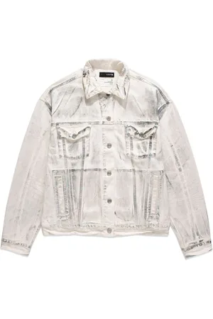 Purple Brand P027 oversized denim jacket