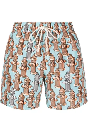 Palm Angels Fire Hydrant swim shorts