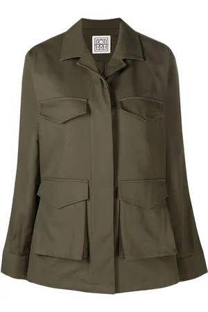 Totême Cargo-style cotton jacket