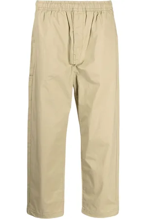 Izzue Logo-patch trousers