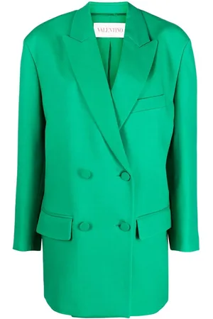 VALENTINO GARAVANI Crepe Couture double-breasted blazer
