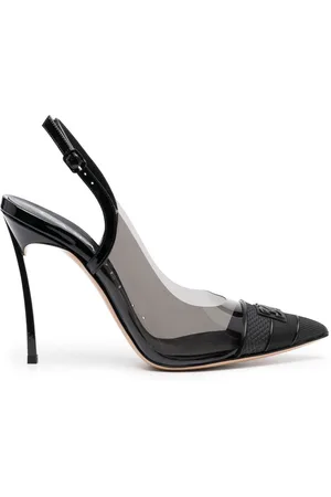 Casadei Blade Fluo PVC leather pumps