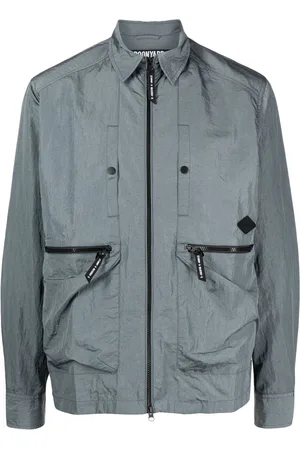 Spoonyard Zip-pockets lightweight shirt jacket