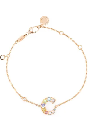 Brumani 18kt rose diamond and gemstone bracelet