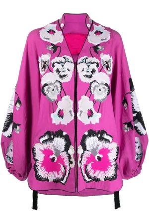 YULIYA MAGDYCH Exstasy embroidered linen caftan