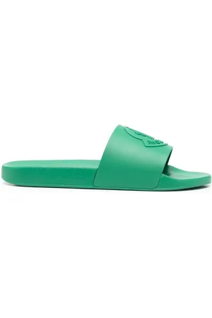 Moncler Logo-embossed slides