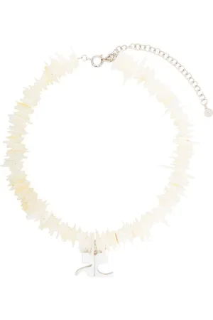 Courrèges Coral choker necklace