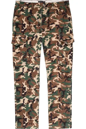 Purple Brand Cargo camouflage trousers