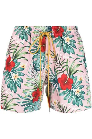Rhude Hawaian swim trunk