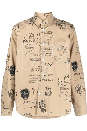 JUNYA WATANABE Graphic-print cotton shirt