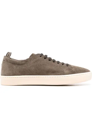 Officine creative Low-top suede sneakers