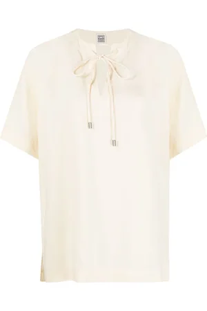 Totême Tie-detail blouse