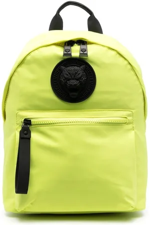 Philipp Plein Logo-plaque neon backpack