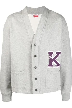 Kenzo Logo-appliqué cardigan