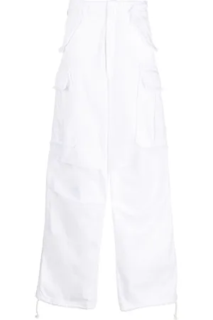 DARKPARK Ripped-detail wide-leg trousers
