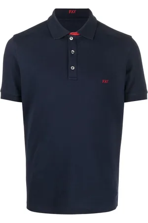 FAY Logo-embroidered polo shirt