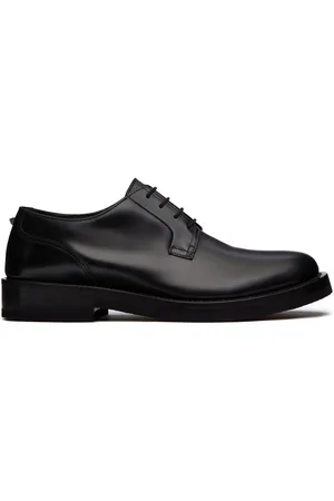 VALENTINO GARAVANI Roman Stud leather Derby shoes