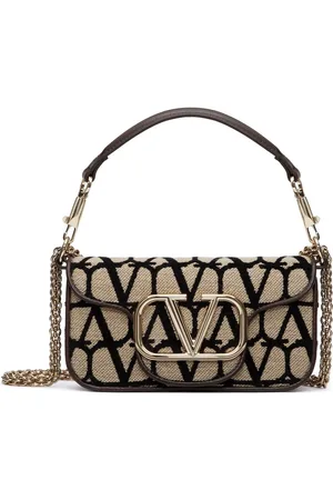 VALENTINO GARAVANI Small Lòco Toile Iconographe shoulder bag