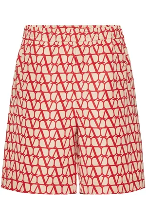 VALENTINO GARAVANI Toile Iconographe Bermuda shorts
