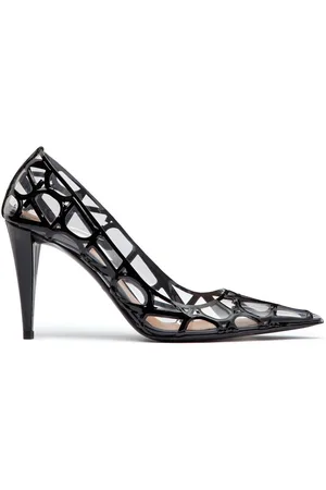 VALENTINO GARAVANI VLogo Signature transparent pumps