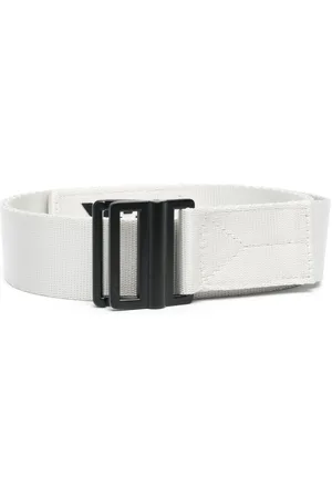 Y-3 Logo-print buckle belt