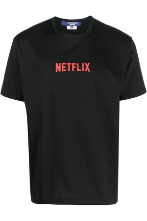 JUNYA WATANABE Netflix-print cotton T-shirt