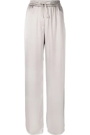 HERNO Shiny high-waist palazzo pants