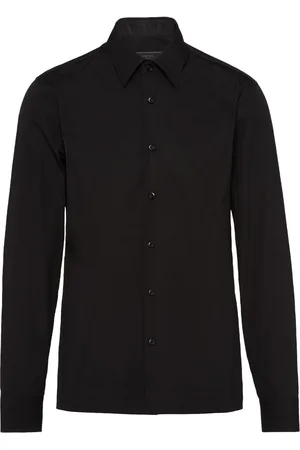 Prada Long-sleeved cotton shirt
