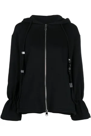 Dondup Fringe-detail cotton hoodie