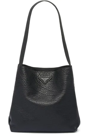 Prada Grained leather tote bag