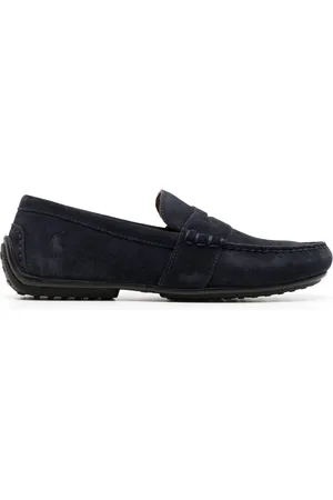 Ralph Lauren Penny-slot calf-leather loafers