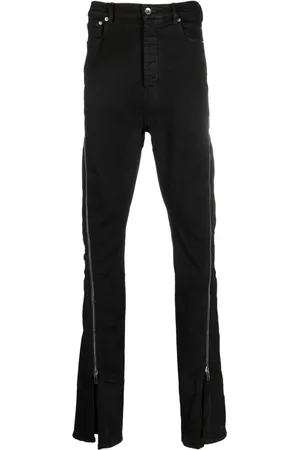 Rick Owens Zip-detail slim-fit jeans