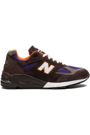 New Balance Made in USA 990v2 " /Orange/Purple" sneakers