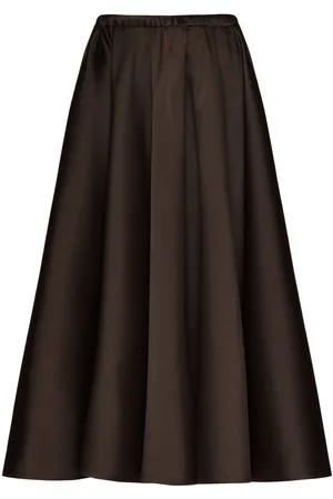 VALENTINO GARAVANI Pleated midi skirt