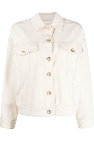 Brunello Cucinelli Button-fastening denim jacket