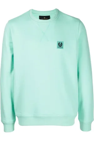 Belstaff Logo-patch cotton sweatshirt