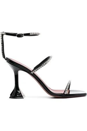 Amina Muaddi Gilda 105mm crystal-embellished sandals