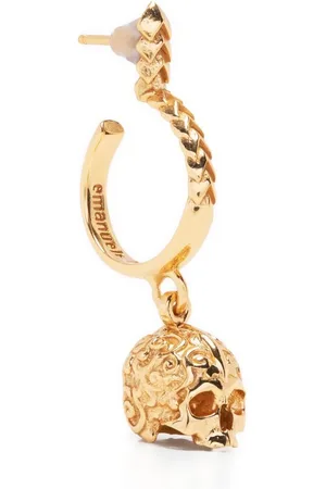 EMANUELE BICOCCHI Skull pendant earring