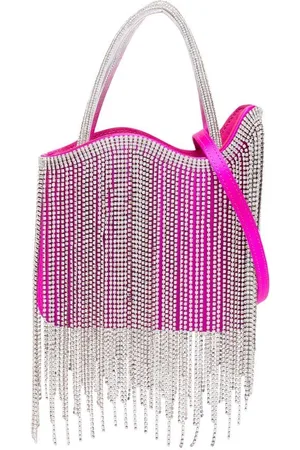 LE SILLA Ivy crystal-fringe mini bag