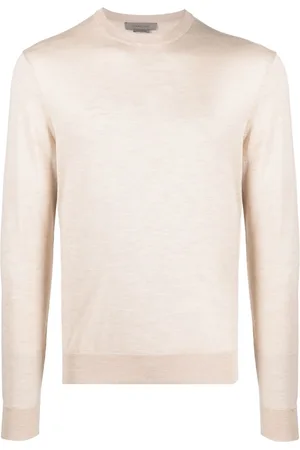 corneliani Fine-knit long-sleeve jumper