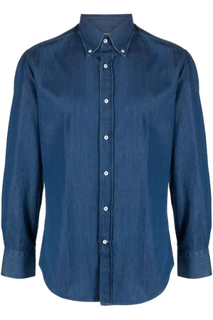 Brunello Cucinelli Denim cotton shirt