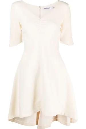 Dior 2010s flared wool minidress