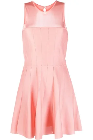 Dior 2010s panelled flared minidress