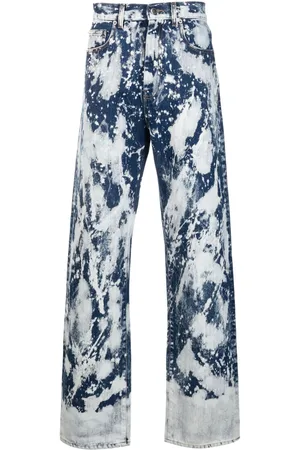 DARKPARK Tie-dye straight-leg jeans
