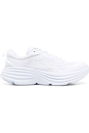 Hoka One One Bondi 8 logo-print lace-up sneakers