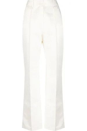 ROTATE Recycled polyester high-waisted trousers