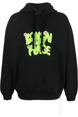 BONSAI Logo-print cotton hoodie