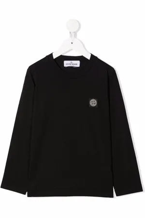 Stone Island Long-sleeved cotton T-shirt