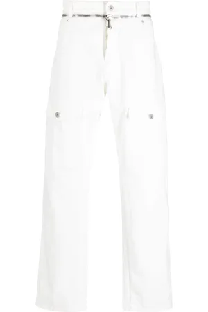 Balmain Zip-detail straight-leg jeans